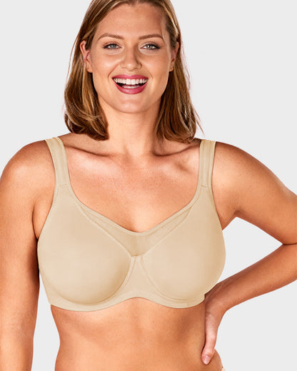 Plus Size Cooling Full Coverage Minimizer Bra