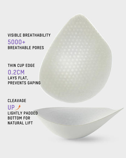 Seamless Deep V Low-Back Bra